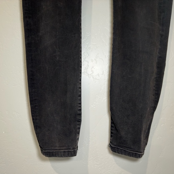 Liverpool Jeans The Crop High Rise Jeans Washed Out Black/Dark Gray SZ 8/29 - Picture 6 of 14